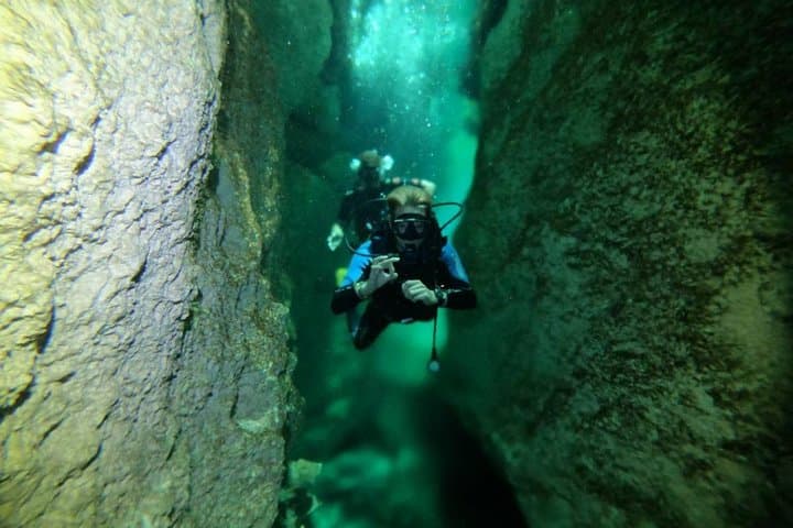 Beginner Scuba at Casa Cenote: Two-Person Intro from Playa del Carmen photo 2
