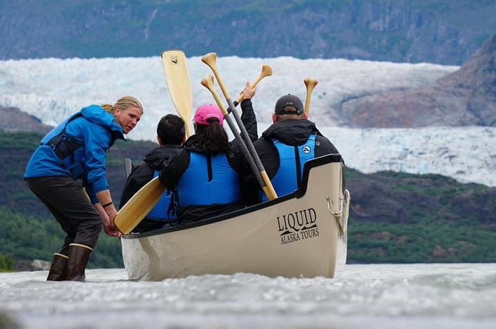 Mendenhall Glacier Lake Canoe Tour — Paddle from Juneau to the Glacier photo 4