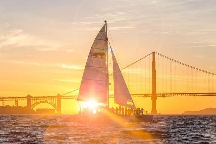 Sunset Catamaran Cruise on San Francisco Bay — Sail Under the Golden Gate photo 1