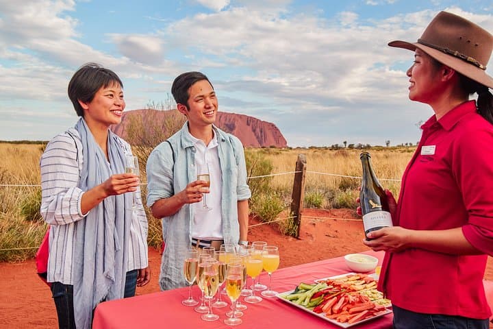Uluru Sunset Tour from Ayers Rock Resort: Sparkling Wine at the Viewing Area photo 5