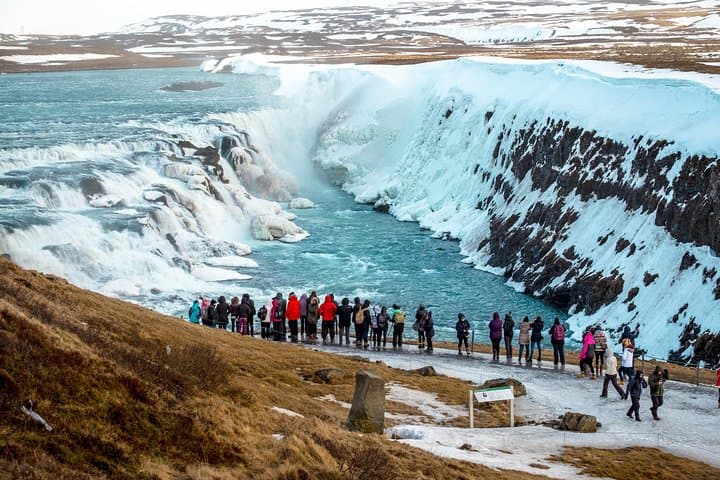 Golden Circle and Langjökull Glacier Snowmobile Adventure from Reykjavik photo 4