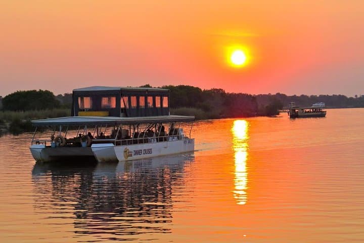 Zambezi Sunset Cruise from Livingstone: River Safari, Game Viewing & Drinks photo 2