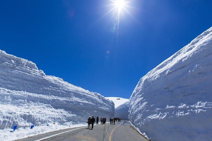 2-Day Tateyama Kurobe Alpine Route and Kamikochi Tour from Osaka — Snow Wall & Alpine Walks