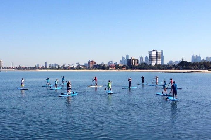 St Kilda SUP Group Lesson: Easy Paddle Lessons on Melbourne’s Urban Beach