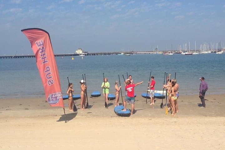 St Kilda SUP Group Lesson: Easy Paddle Lessons on Melbourne’s Urban Beach photo 2