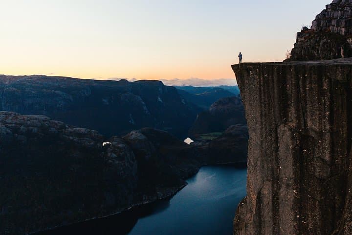 Sunrise Hike to Pulpit Rock Preikestolen: Guided Tour from Stavanger photo 2