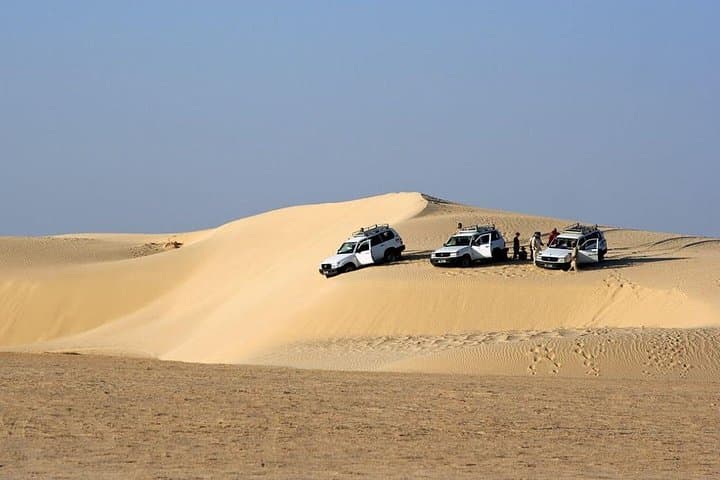 2-Day Private Sahara Safari from Djerba: Ksar Ghilane, Douz & Atlas Oases