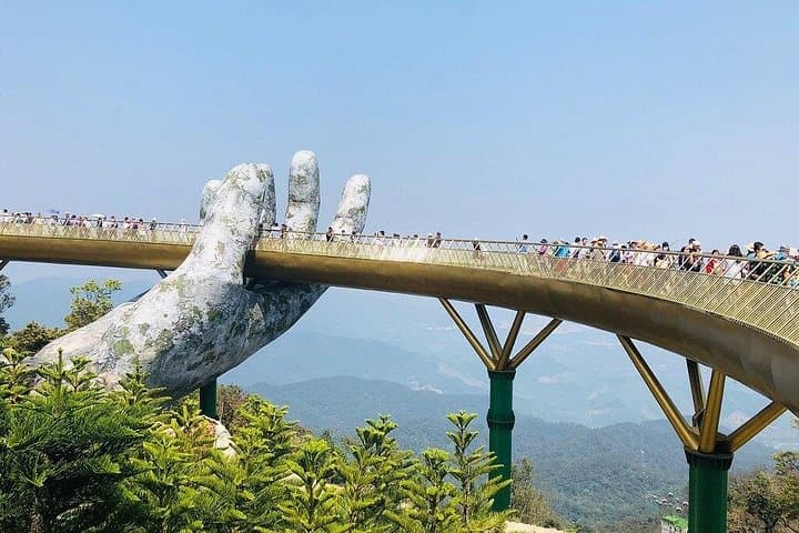 Ba Na Hills Golden Bridge to Marble Mountains: Full-Day Tour from Da Nang photo 4