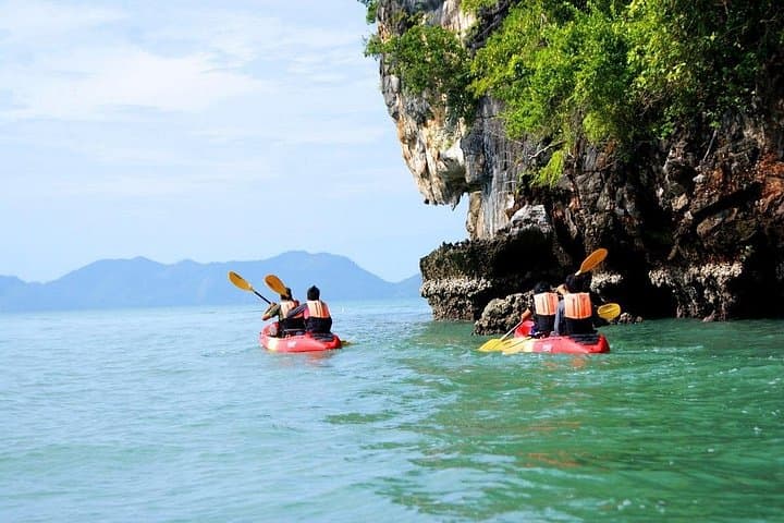 Sea Kayaking to Hong Island: Hidden Lagoons, Snorkels & Limestone Cliffs from Krabi photo 4
