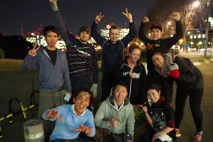 Night Group Run Around Tokyo Imperial Palace: 2-Hour International Jog photo 2
