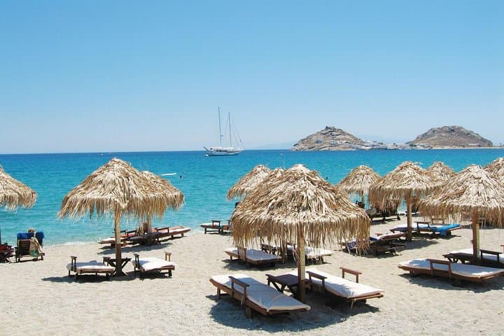 Explore Mykonos in Four Hours: Armenistis Lighthouse & Best Beaches Tour photo 6