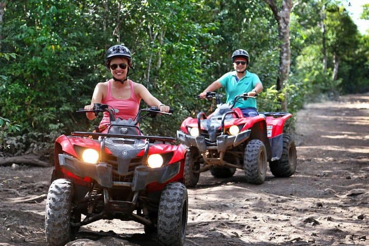 Cancun Jungle ATV, Zipline & Cenote Adventure: Drive, Fly and Swim photo 2