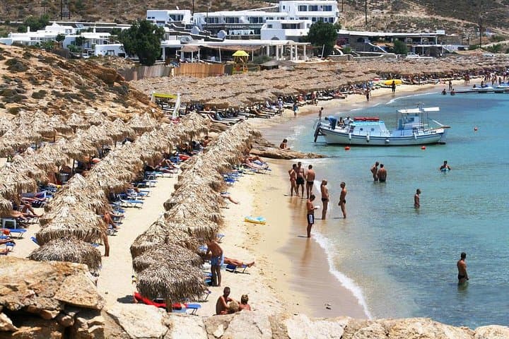 Explore Mykonos in Four Hours: Armenistis Lighthouse & Best Beaches Tour photo 5