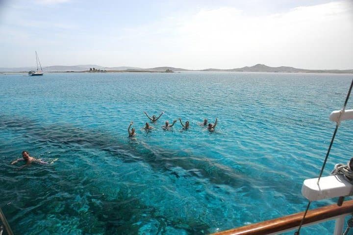 Rhenia & Delos Day Cruise from Mykonos — Swim, BBQ & Ancient Ruins photo 1
