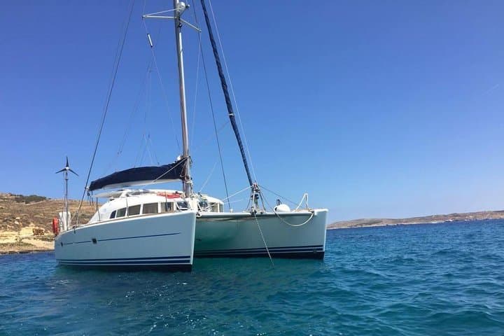 Private Catamaran to Malta's Blue Lagoon & Gozo — 8-Hour Custom Sail