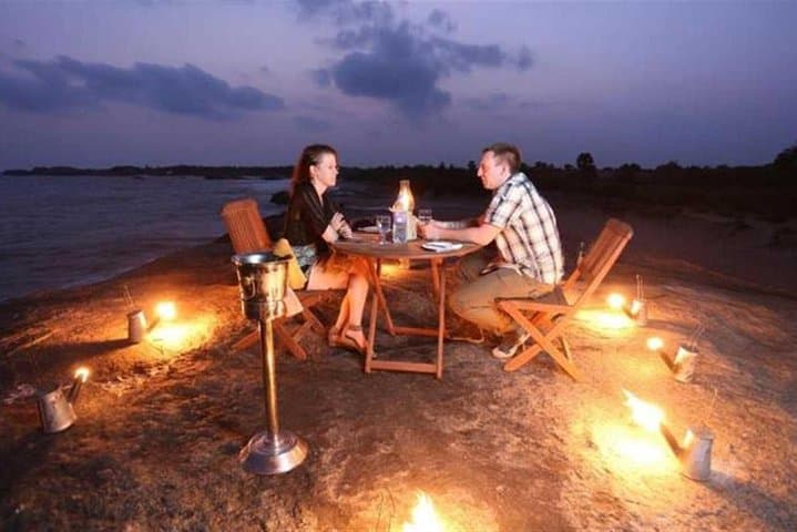 Private Beach BBQ Dinner at Yala: Sunset Seafood & Wine on a Secluded Sri Lanka Shore photo 2
