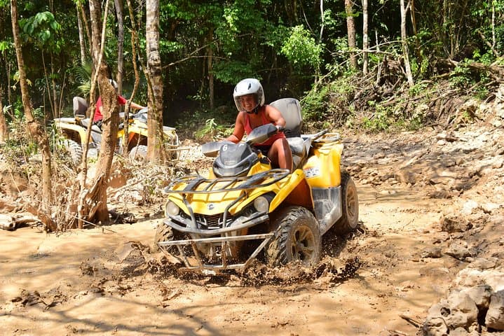 ATV and Snorkel Combo from Cancun: Yal-Ku Lagoon, Cenote & Jungle Ride photo 3