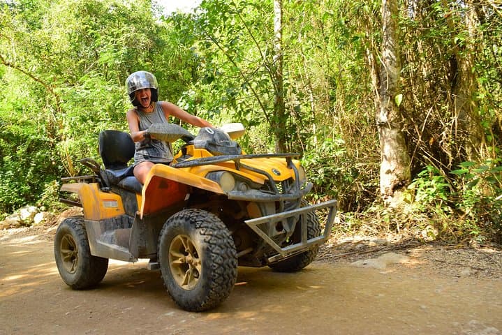ATV and Snorkel Combo from Cancun: Yal-Ku Lagoon, Cenote & Jungle Ride photo 4