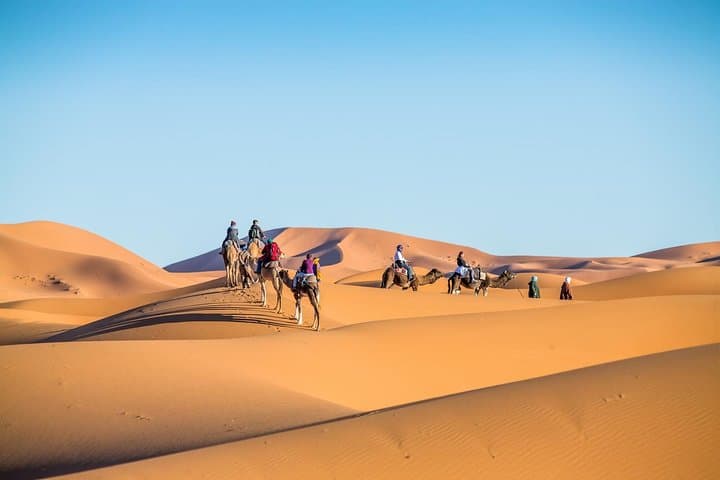Luxury Merzouga Sahara Desert Glamping at Erg Chebbi — Camel Sunset, Private Berber Tent & Drum Circle photo 4