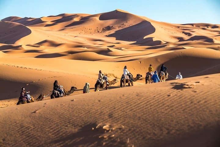 Air-Conditioned Nomadic Desert Camp in Erg Chebbi — Overnight Merzouga Experience