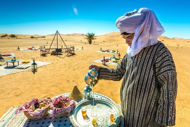 Luxury Merzouga Sahara Desert Glamping at Erg Chebbi — Camel Sunset, Private Berber Tent & Drum Circle photo 2