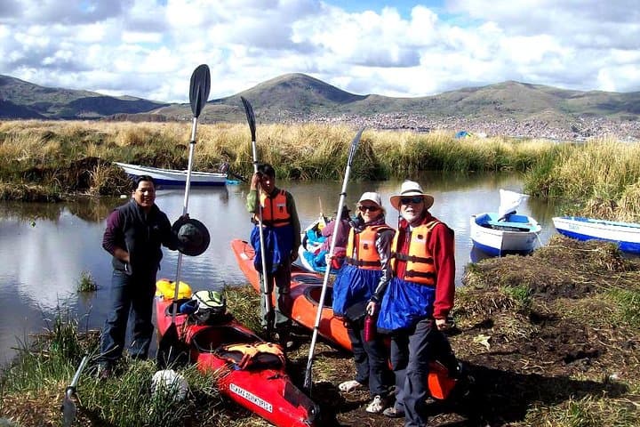 Kayaking to the Uros Floating Islands on Lake Titicaca: Half-Day Cultural Paddle from Puno photo 4