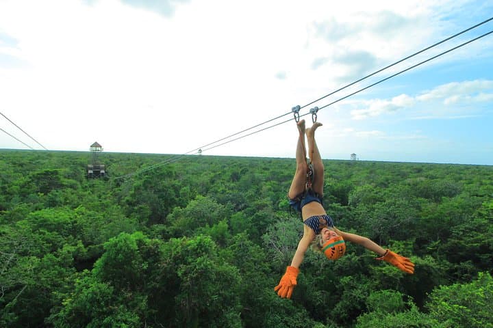 Tulum Xtreme: Zipline, Rappel & Cenote Snorkel from Riviera Maya photo 6