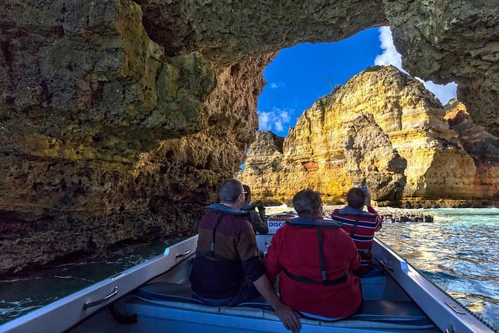 Ponta da Piedade Speedboat Cruise: Caves, Sea Stacks & Golden Beaches photo 1