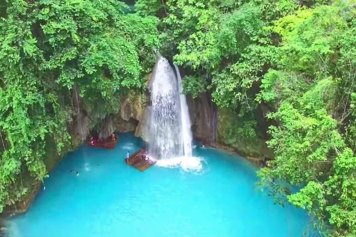 Oslob Whale Shark Swim and Kawasan Falls Day Tour — Swim with Whale Sharks & Canyon Pools photo 3