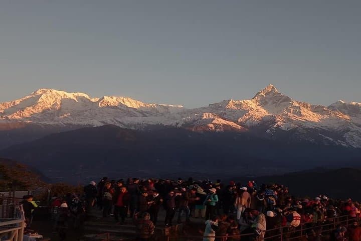 Sunrise at Sarangkot: Full-Day Private Pokhara Tour with Phewa Lake & World Peace Pagoda photo 4