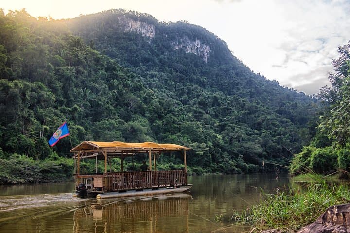 Jungle Pontoon Waterfall Adventure Tour in San Ignacio, Belize photo 6