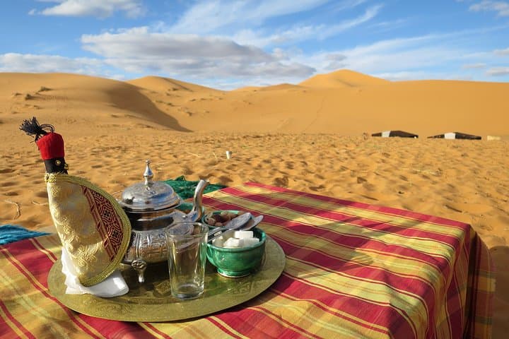Five-Day Merzouga Desert Tour from Marrakech — Camel Treks, Aït Benhaddou & Sahara Camp