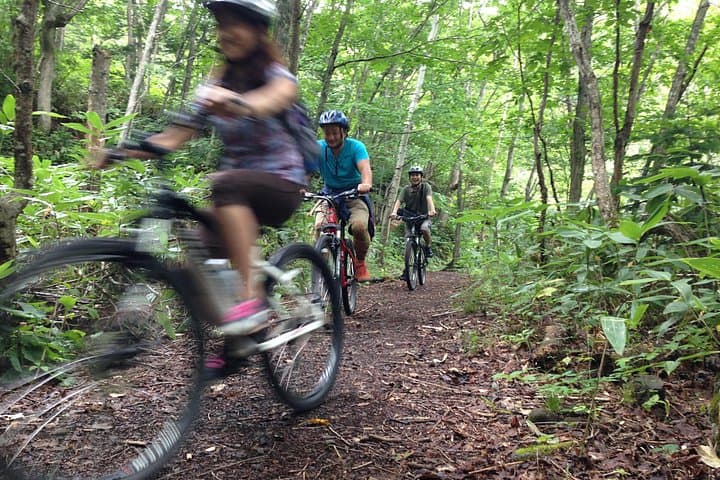 Sapporo to Hoheikyo: Easy Mountain Bike Ride, Onsen Soak & Local Curry photo 1