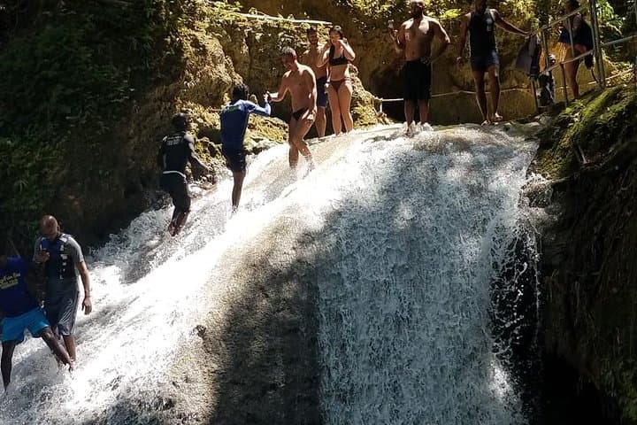 Shared Dunn's River Falls Snorkel Cruise from Runaway Bay — Catamaran, Open Bar & Waterfall Climb photo 2