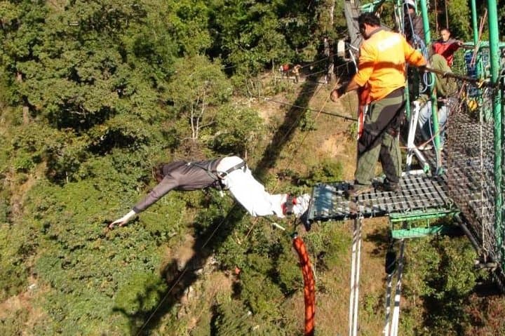 Bungee Jumping at The Last Resort: 160m Drop Over the Bhotekoshi River