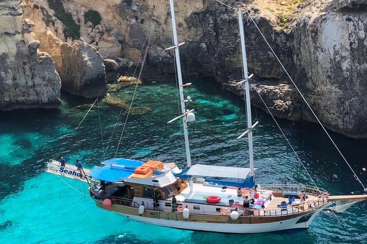 Gozo Blue Lagoon & Sea Caves: Full-Day Cruise from Bugibba photo 5