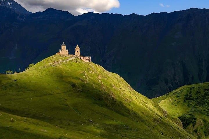 Kazbegi & Gergeti Full-Day Tour from Tbilisi — Ananuri, Jinvali & Gudauri Highlights