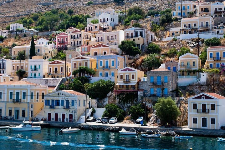 Symi Island Boat Trip from Rhodes with St George Bay Swim Stop photo 3