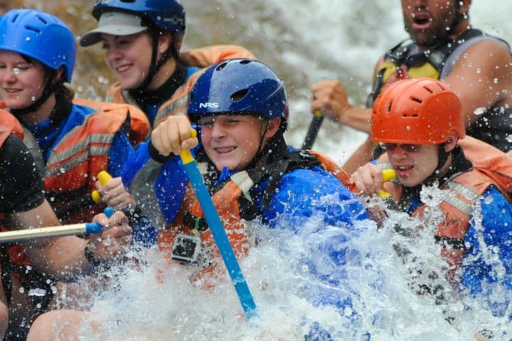 Conquer Class IV-V Rapids on the Royal Gorge Half-Day Rafting Adventure