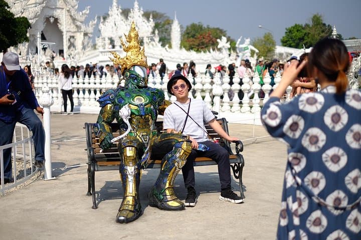 Chiang Rai Day Trip from Chiang Mai — White Temple, Golden Triangle & Mekong Boat photo 6