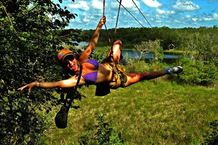 Cancun Jungle ATV, Zipline & Cenote Adventure: Drive, Fly and Swim photo 5