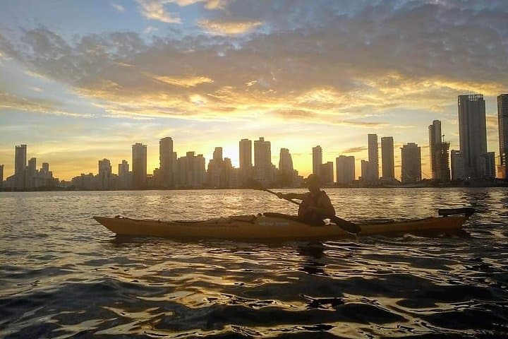 Sunset Kayak Tour in Cartagena: Castillogrande Evening Paddle photo 2