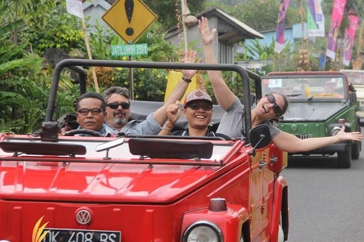 West Bali VW Jeep Tour — Jatiluwih Rice Terraces, Nungnung Waterfall & Temple Gardens photo 2
