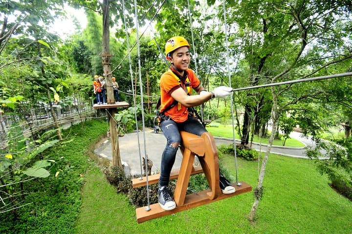 Phoenix Zipline Adventure Park Chiang Mai: Treetop Ropes, Ziplines & 10–24 Challenge Courses photo 1
