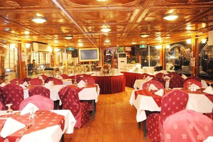 Evening Dhow Dinner Cruise in Dubai Marina: Skyline, Palm & Tanura Show photo 2