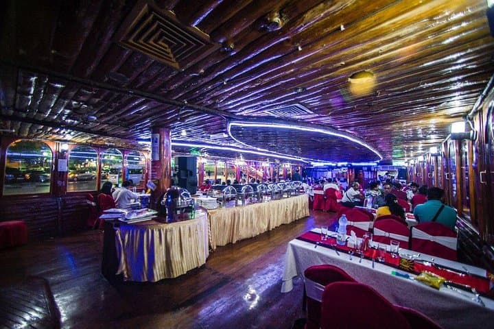 Moonlit Dhow Dinner on Dubai Creek: Evening Cruise with Tanura Show photo 6