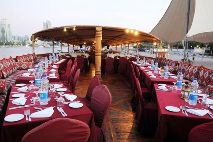 Evening Dhow Dinner Cruise on Dubai Creek — BBQ Buffet & Tanura Show photo 3