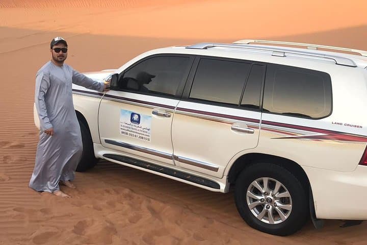 Dubai Evening Desert Safari: Private Jeep Dune Bashing, Bedouin Camp & BBQ photo 4
