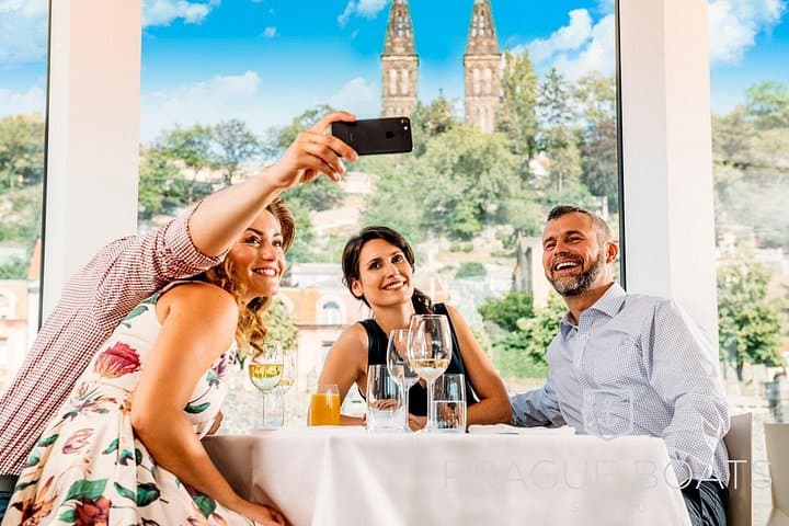 Prague Vltava 2-Hour Lunch Cruise: Buffet, Live Music & Historic Sights photo 6