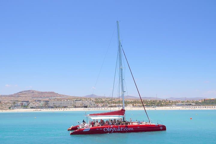Caleta de Fuste Catamaran Half-Day Cruise: Snorkel, Dolphins & Paella photo 2